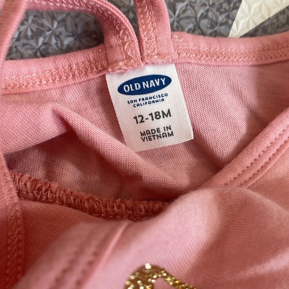 Set of 5 One pinks, white and purple dresses and top sz12-18 months - Picture 11 of 15